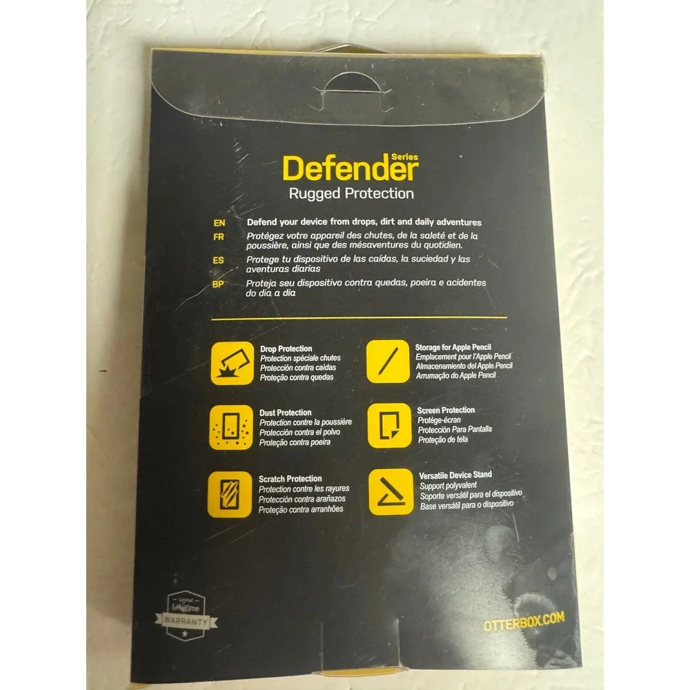 OtterBox Defender Series Case for iPad mini 5th Gen Black Rugged Protection New
